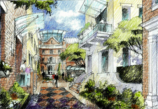 Urban plan Christchurch New Zealand